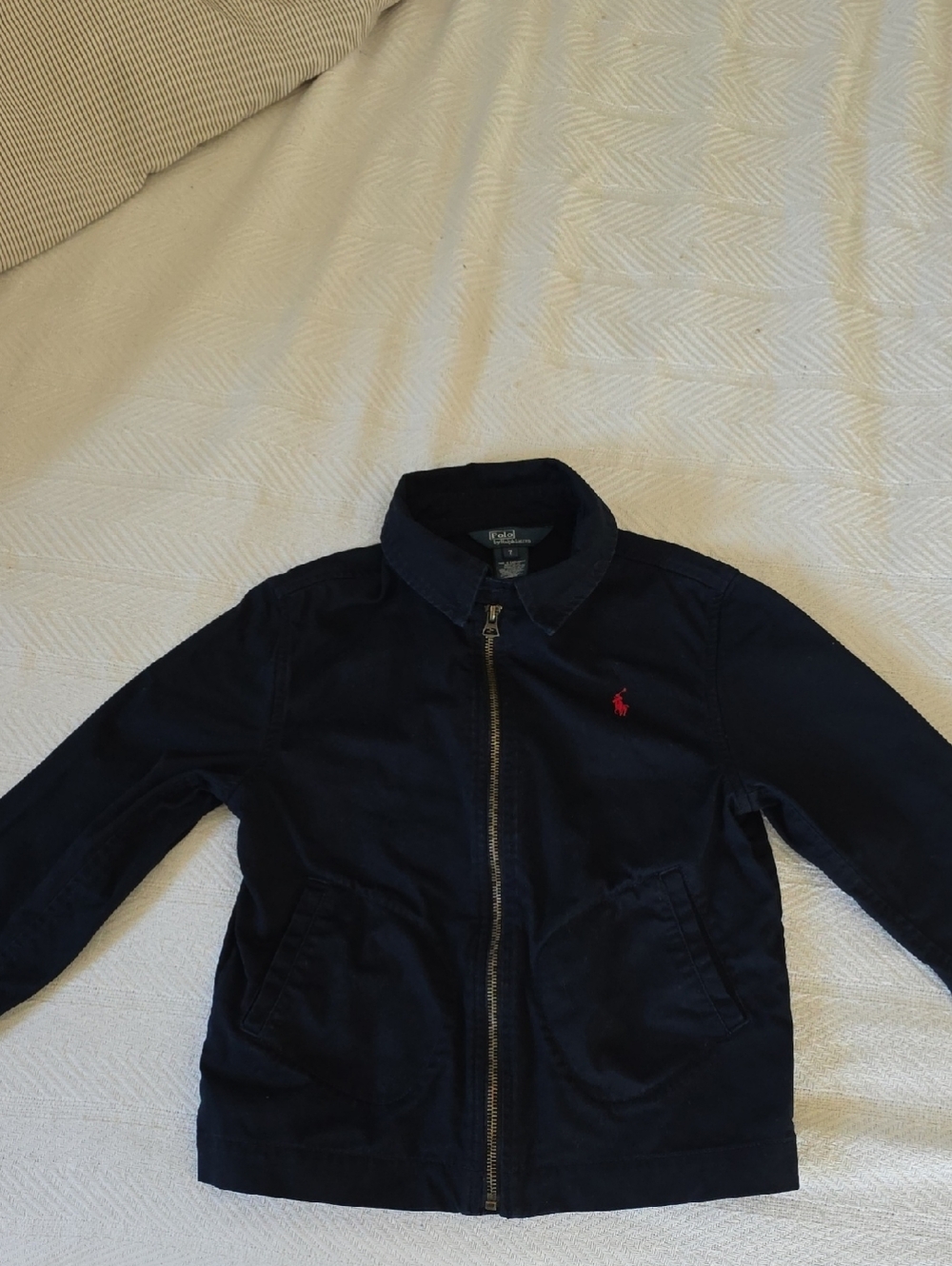 Boys Size 7 RLP canvas Jacket
